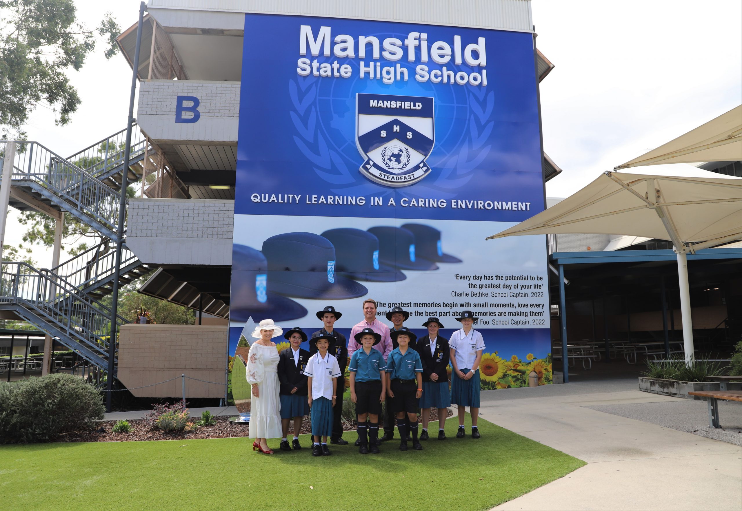 Mansfield State High School cruise into 2022 with a new set of wheels